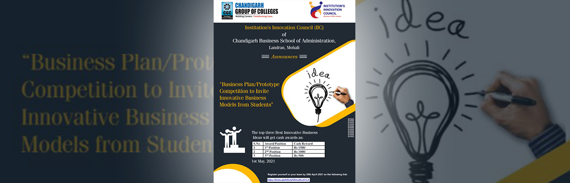 Business Plan/Prototype Competition to Invite Innovative Business Models from Students 