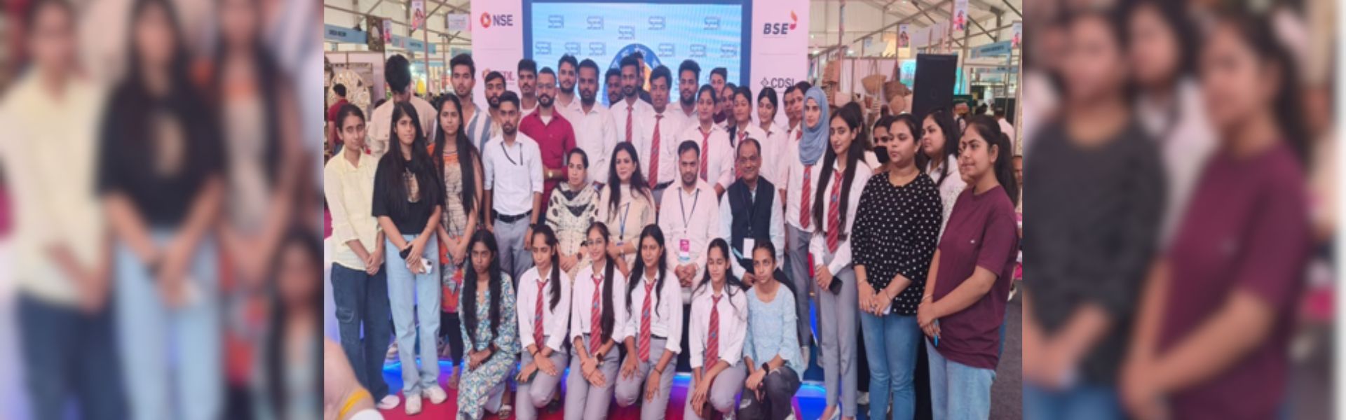 Visit To CII Chandigarh Fair for awareness program on financial markets 