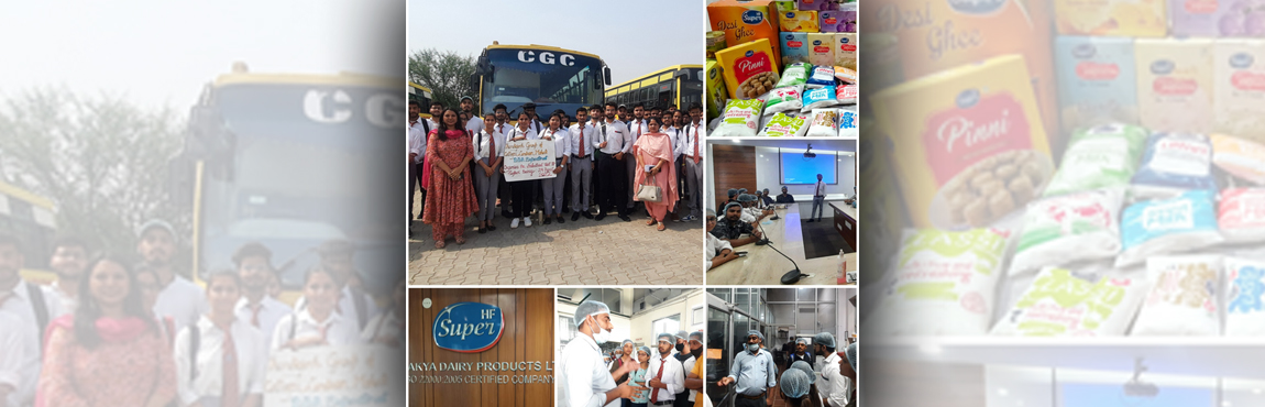 INDUSTRIAL VISIT TO HF SUPER – CHANAKYA DAIRY PRODUCTS LTD. 