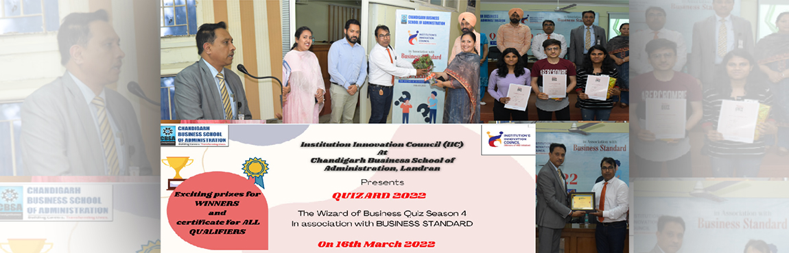 Quizard Season-4  In Association with Business Standard 