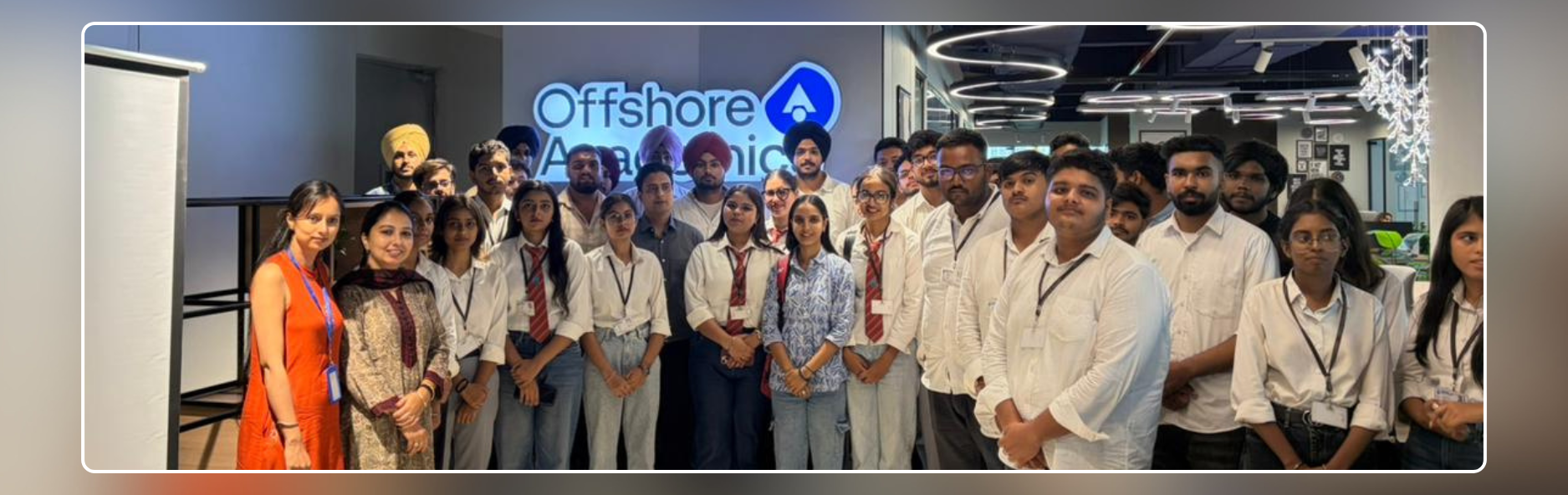 Industrial Visit to Offshore Academia, Mohali 