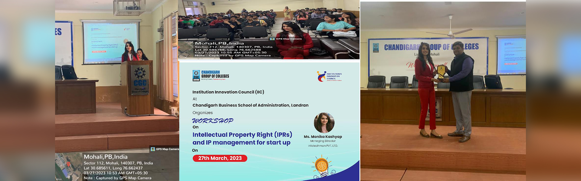 WORKSHOP ON INTELLECTUAL PROPERTY RIGHT AND IP MANAGEMENT FOR START-UP 