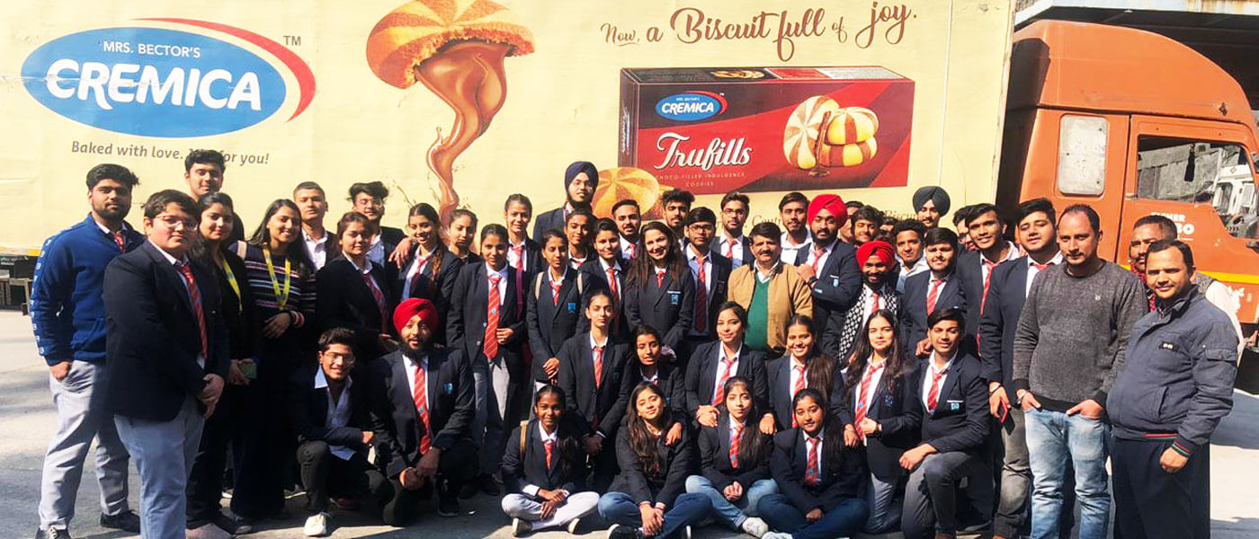 BBA Department  Industrial Visit to Cremica 