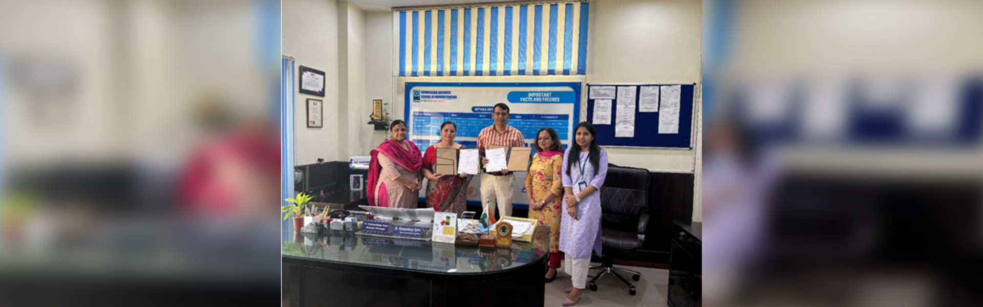 MOU Signing Ceremony with Poshprofs Trainers 