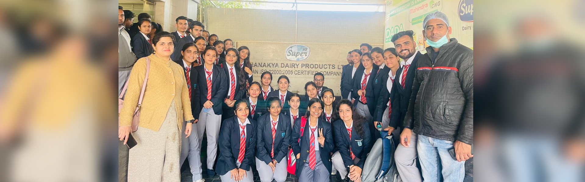 Industrial Visit to  Chanakya Dairy Products Private Ltd., Mandi Gobindgarh  on  14 th & 15 th December, 2022 