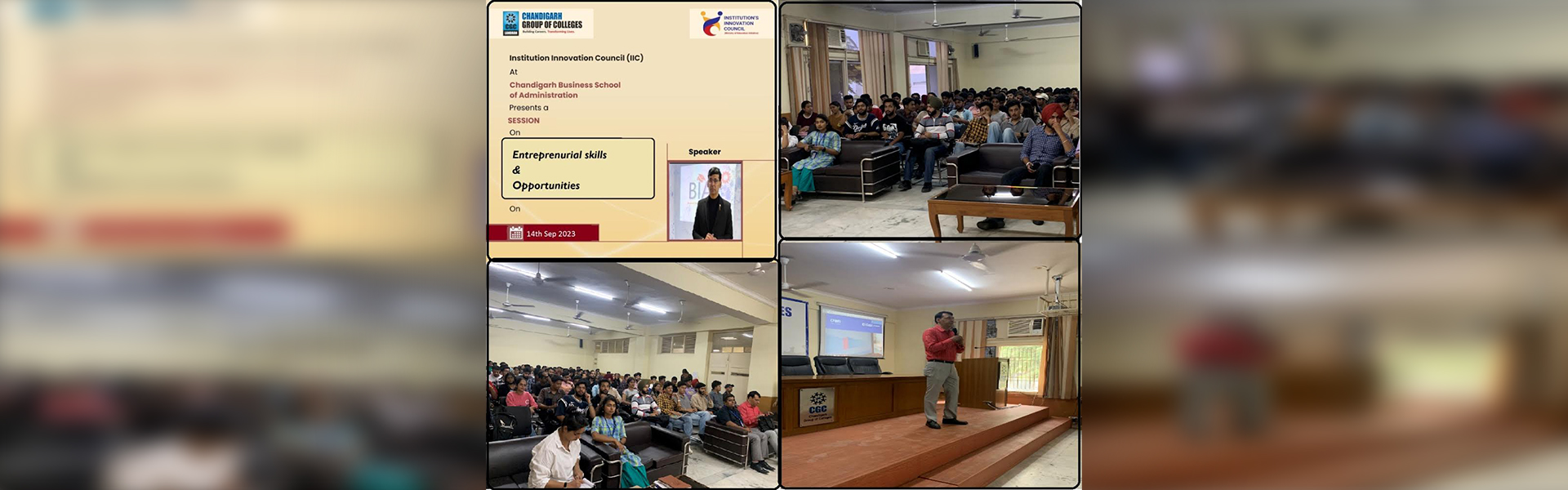 Session on –“Entrepreneurial Skills & Opportunities” 