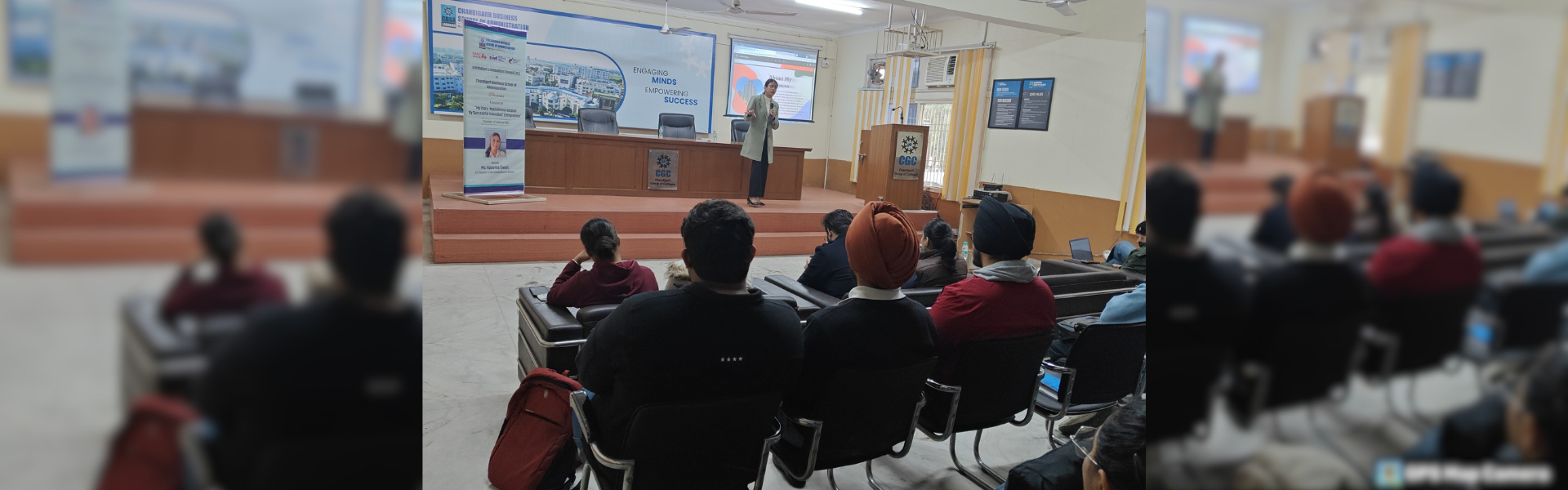 Organized Expert Session  On - My Story: Motivational session by successful Innovator/ Entrepreneur 
