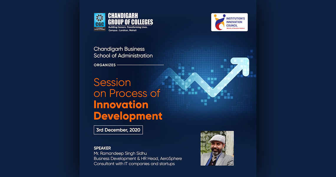 Expert session on  “Process of Innovation Development” 
