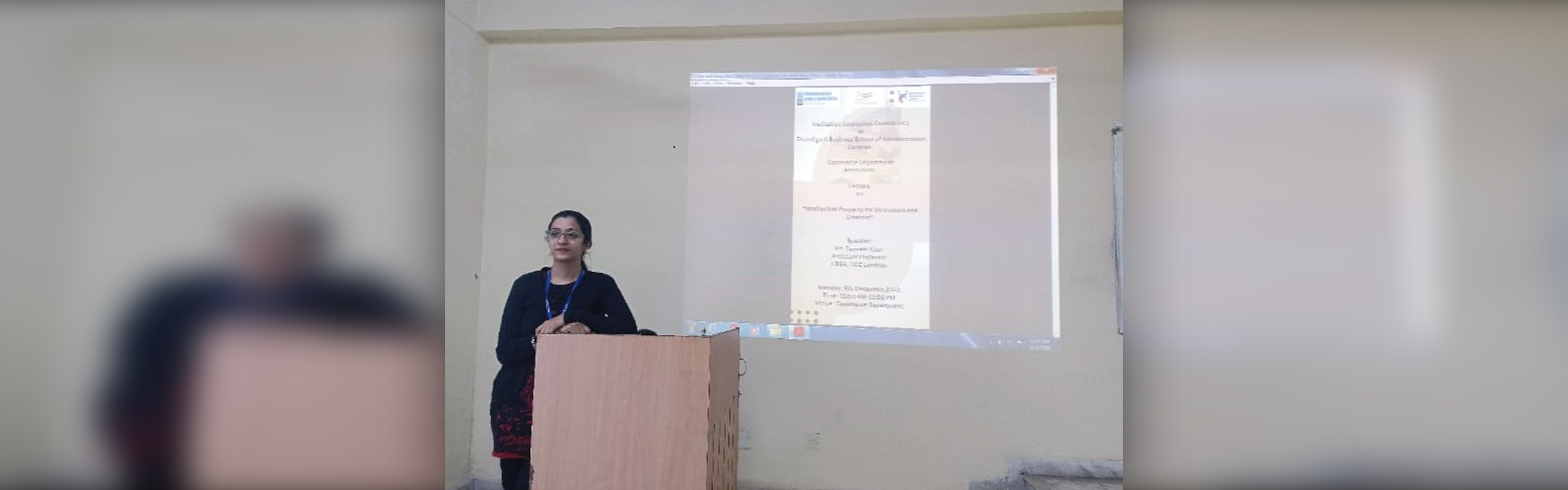 Session on “Intellectual Property for Innovators and Creators” On 13th September, 2022