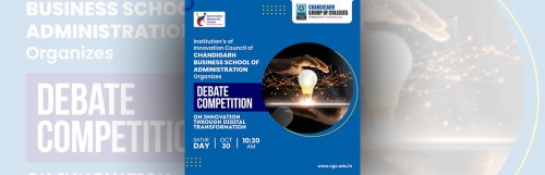 Debate Competition on ‘Innovation through Digital Transformation’