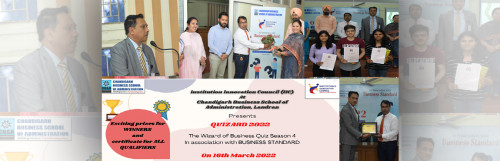 Quizard Season-4  In Association with Business Standard