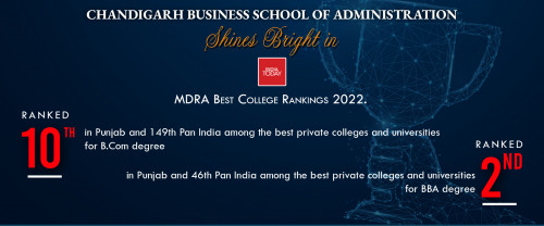 Chandigarh Business School of Administration Shines…