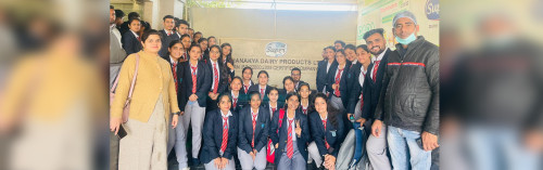 Industrial Visit to  Chanakya Dairy Products…